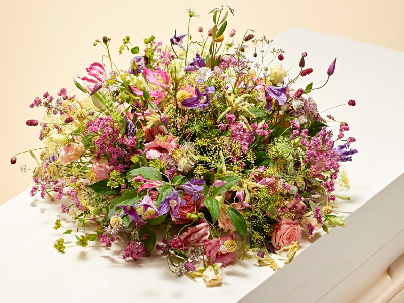 Productfoto: Biedermeier Roze en Purper