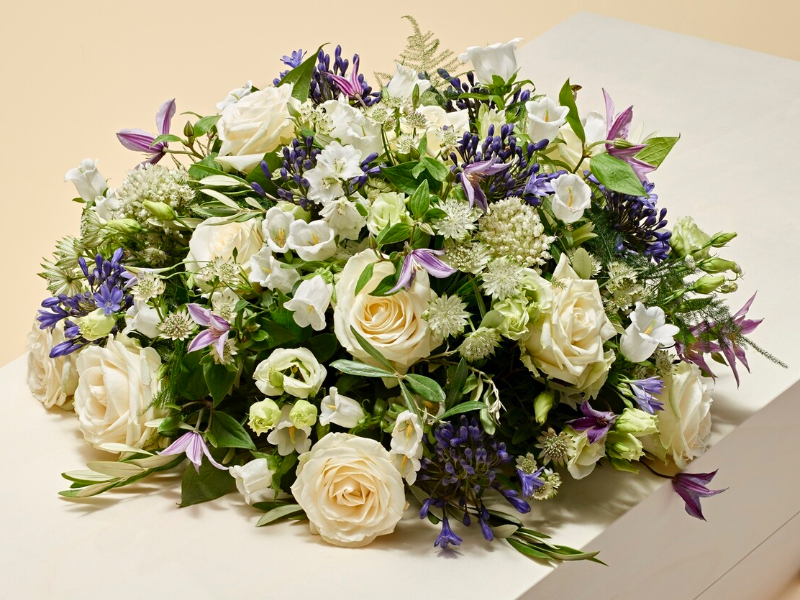 Productfoto: Biedermeier Lila en Wit