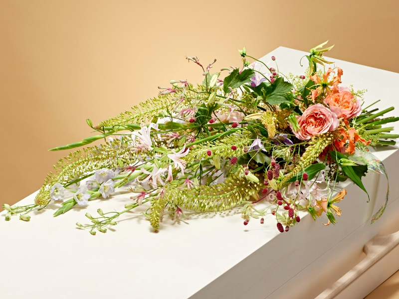 Productfoto: Rouwboeket Zomerlicht
